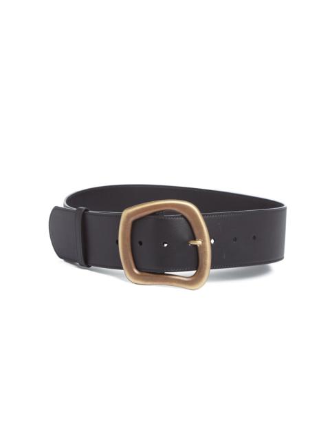 GABRIELA HEARST Large Simone Waist Belt in Black Leather