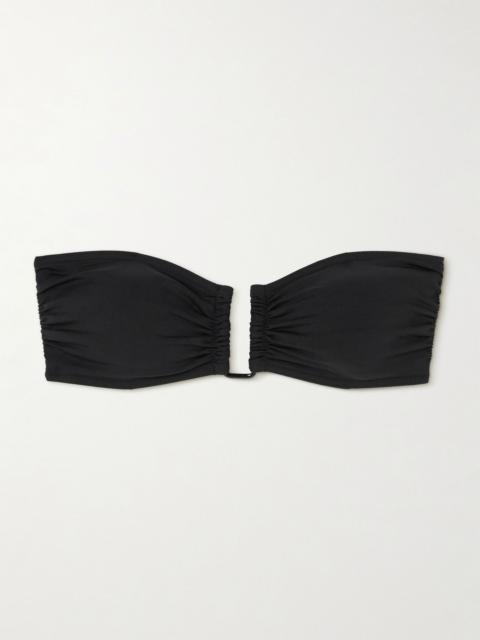 ERES Les Essentiels Show bandeau bikini top Black