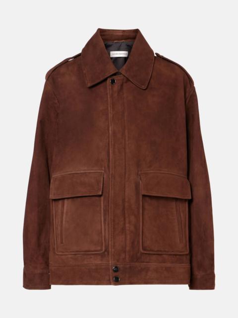 NOUR HAMMOUR Drey suede jacket