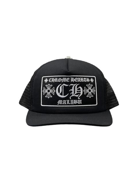 Chrome Hearts Malibu Trucker Hat "Black" CHRM0837