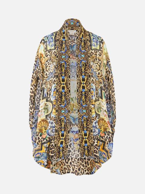 CAMILLA OPEN FRONT CARDI CAPE