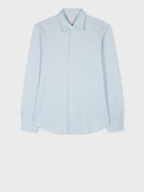 Paul Smith Light Blue Cotton Pique Shirt