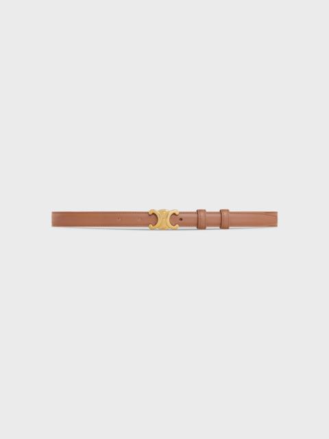 CELINE Small Triomphe Belt in Smooth Calfskin