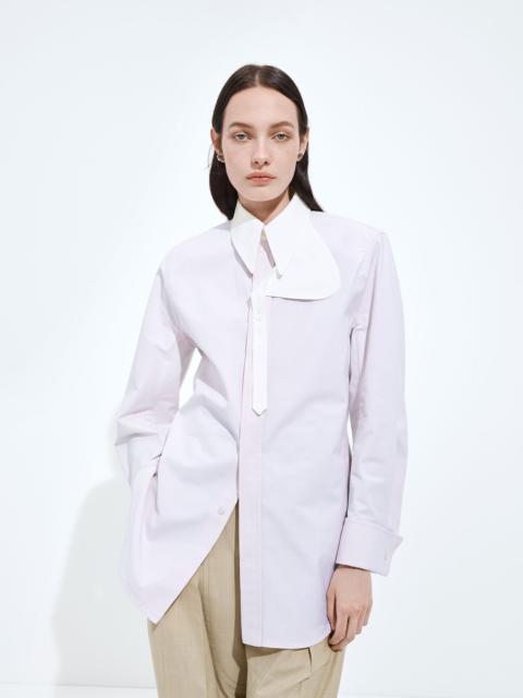 Bottega Veneta Cotton Oxford Belted Shirt