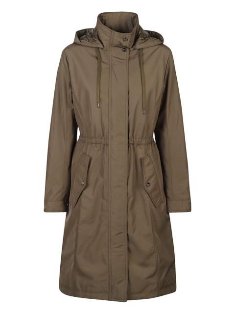 Herno hooded drawstring coat
