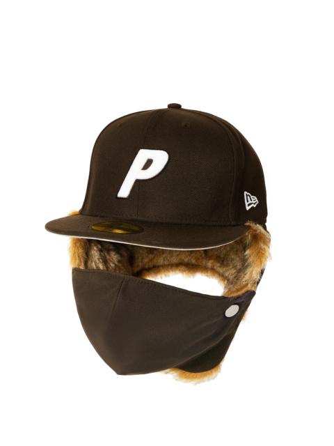 PALACE PALACE NEW ERA MASK DOGEAR 59FIFTY BROWN