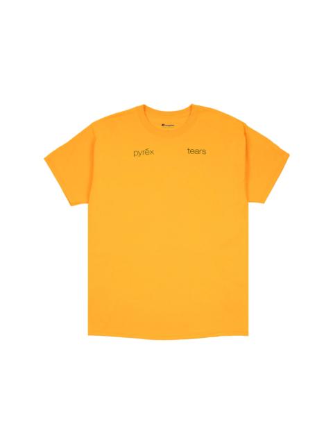 DENIM TEARS Denim Tears Pyrex Tears T-shirt Yellow