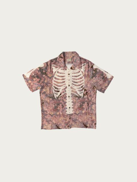 Kapital Rayon SAKURA-BONE Aloha Shirt - Grey