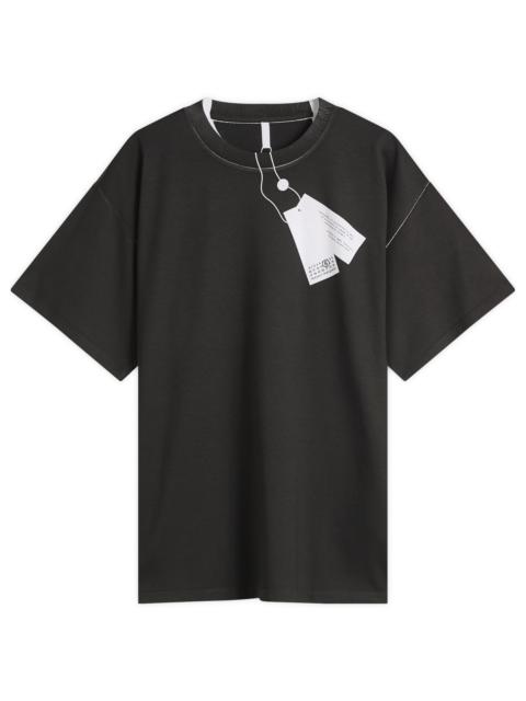 MM6 Maison Margiela MM6 Maison Margiela Printed Tag T-Shirt