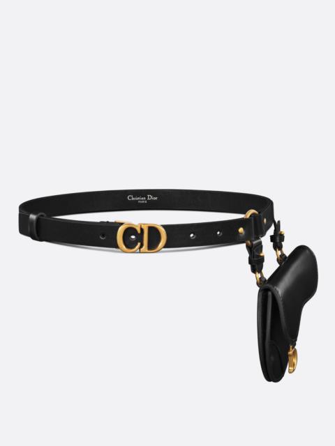 Dior Saddle Removable Pouch Belt