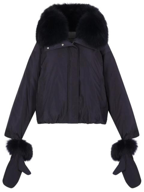 Yves Salomon Down Jacket with Collar and Gloves