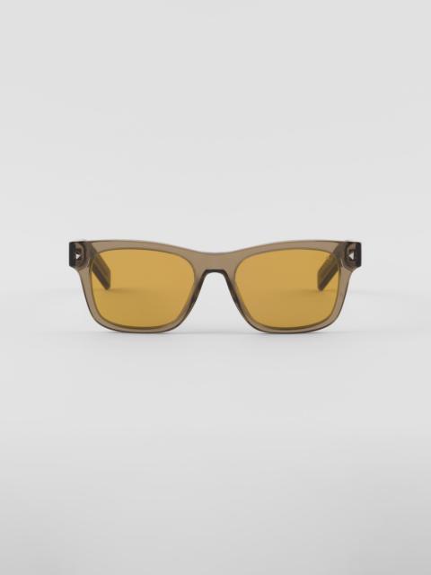 Prada Sunglasses with iconic metal plaque
