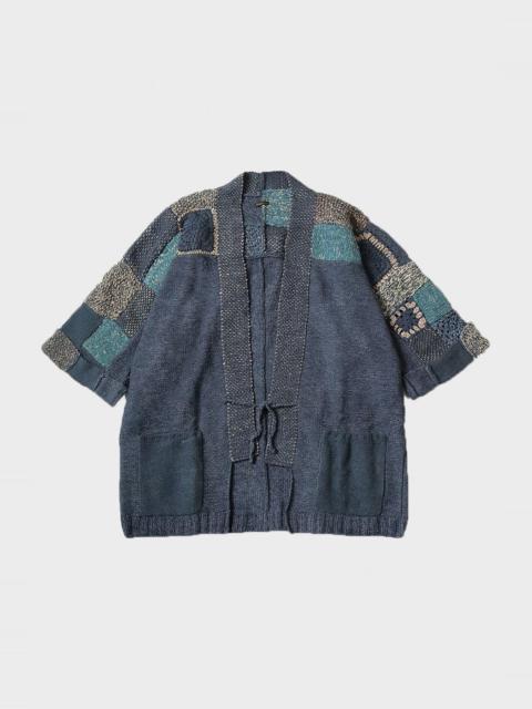 3G Hand Knit SPRING TUGIHAGI KESA Cardigan - Charcoal