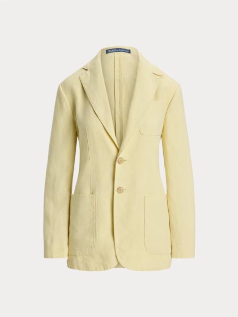 Polo Ralph Lauren Single-Breasted Linen Blazer