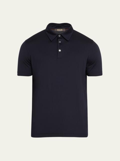 Men's Kim Wool Jersey Polo Shirt