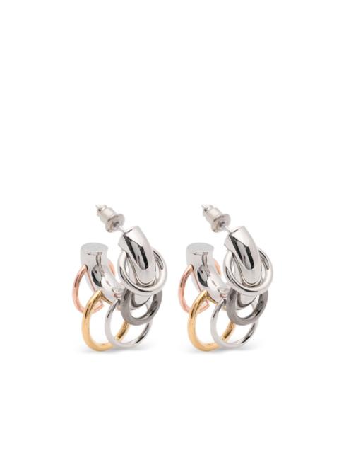 PANCONESI pierced hoops earrings