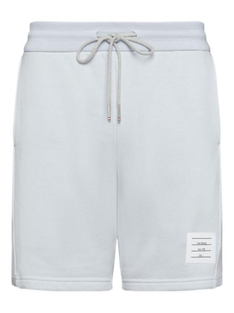 Thom Browne loopback four-bar track shorts