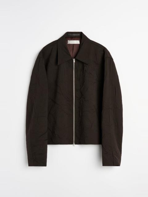 Our Legacy Mini Jacket Obscura Brown Imprint Wool