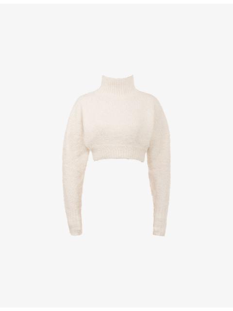 House of CB Cheyenne Cropped Knitted Jumper