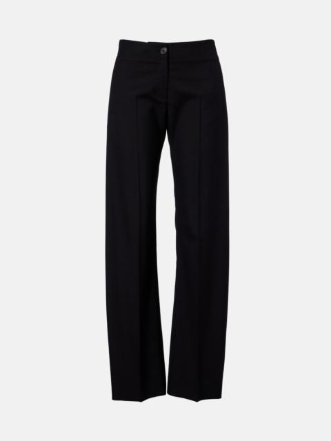 KHAITE Mita virgin wool straight pants