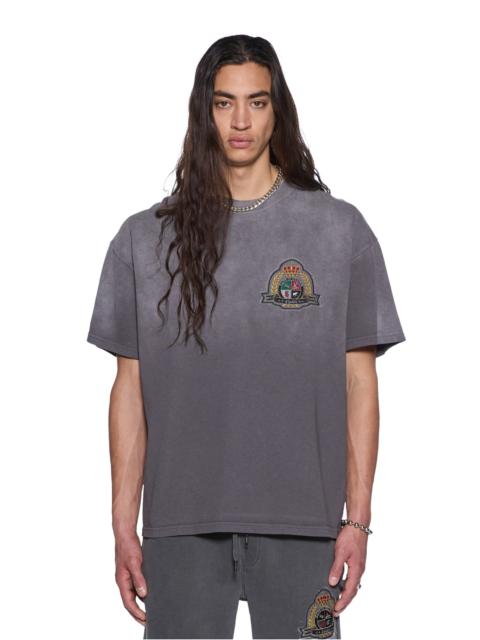 Ksubi KREST EKCESS SS TEE CHARCOAL