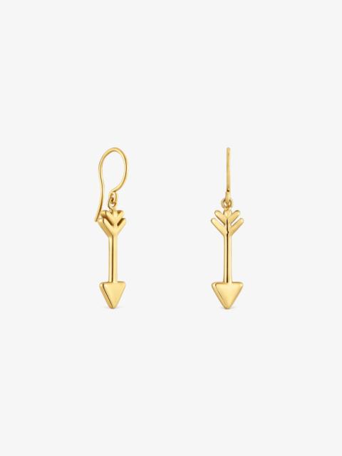 TOUS Gold-colored steel Arrow earrings TOUS Charming
