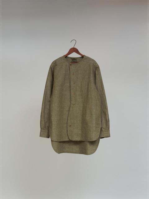 Nigel Cabourn French Army Shirt in Green