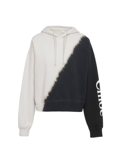 Chloé PRINTED HOODED SWEATER