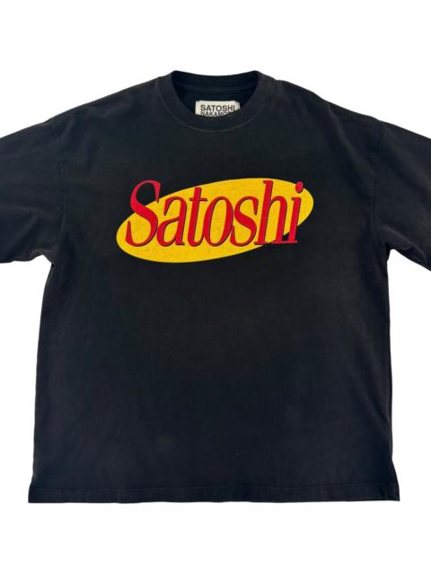 SATOSHI NAKAMOTO Sitcom Tee "Black" SAT090