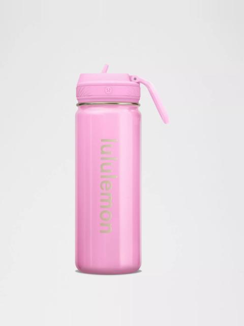 lululemon Back to Life Sport Bottle 18oz Straw Lid *Shine