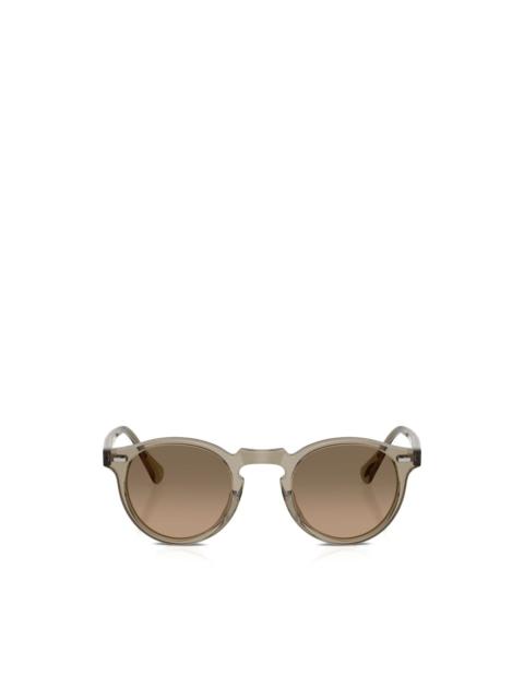Oliver Peoples Gregory Peck round-frame sunglasses