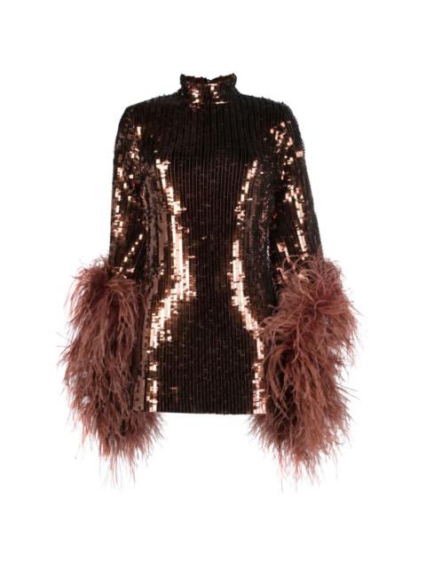 Del Rio Disco sequined minidress