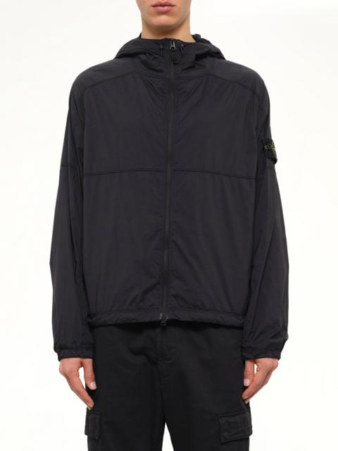 Stone Island Q100020 Ultra Light Nylon Stretch Jacket in Black