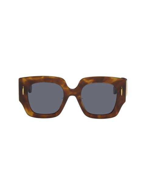 Loewe Brown Anagram Sunglasses