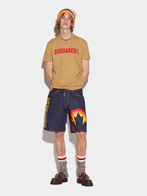 DSQUARED2 SUNSET LEAF SHORTS