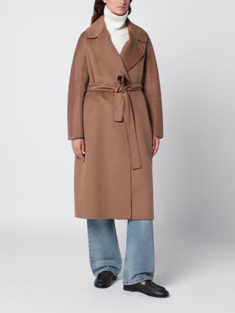 'S Max Mara Camel-colored wool and cashmere midi coat