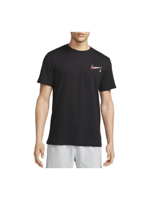 Nike Nike Yoga Dri-Fit T-shirt 'Black' DZ2649-010