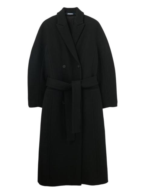 JACQUEMUS D'Homme double-breasted coat