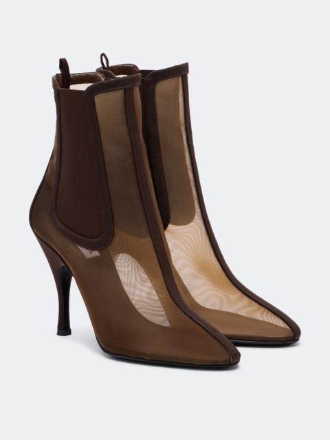 Alaïa Mesh ankle boots