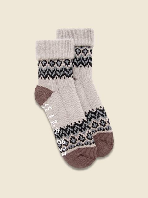 ROTOTO® Merino Wool Room Sock - Ivory