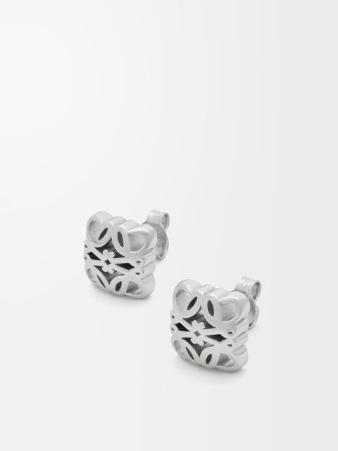 Loewe Anagram Bombé earrings in sterling silver