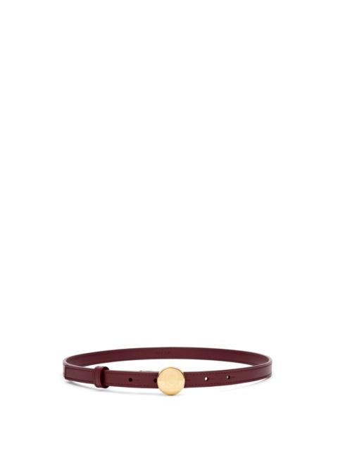 Loewe Pebble belt in smooth calfskin