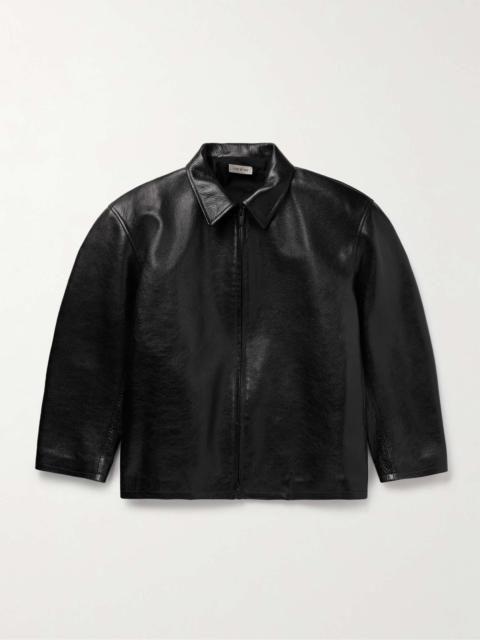 Full-Grain Leather Jacket