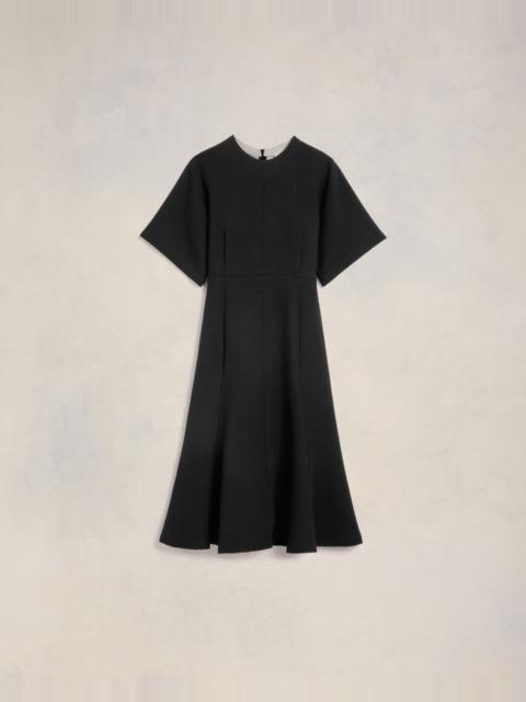 AMI Paris MIDI FLARE DRESS | REVERSIBLE