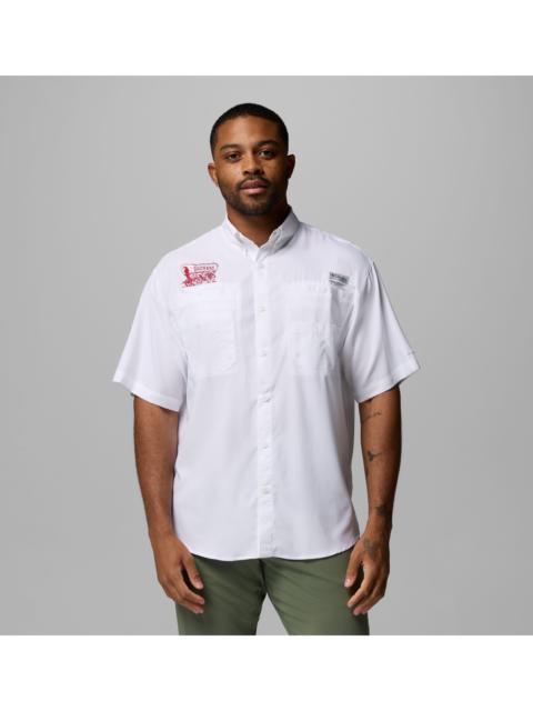 Columbia Men's Collegiate PFG Tamiami Short Sleeve Shirt - Oklahoma