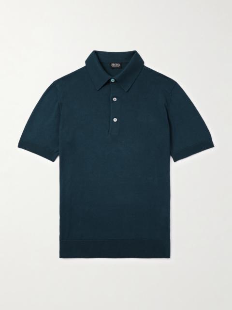 ZEGNA Slim-Fit Cotton Polo Shirt