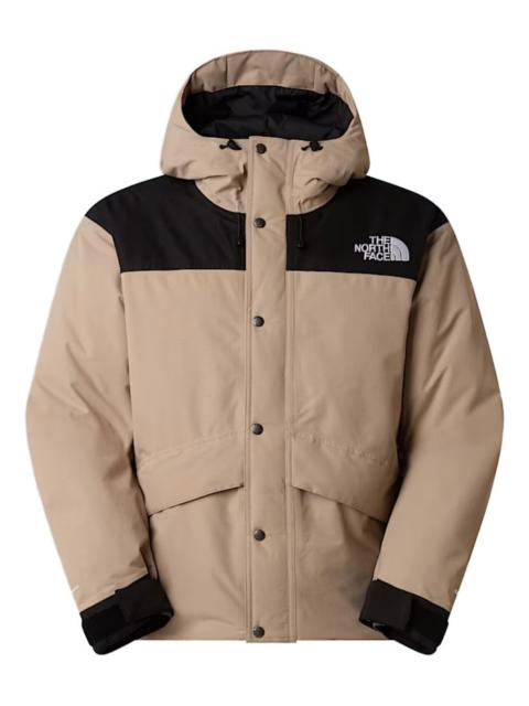The North Face button-fastening hooded jacket