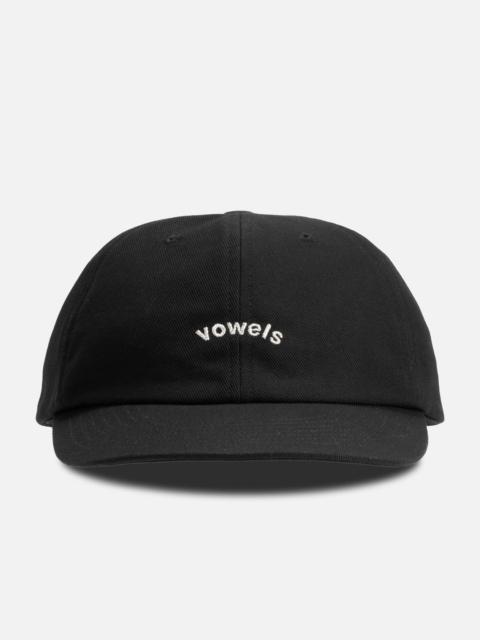 vowels COTTON TWILL LOGO CAP