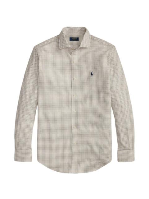 Polo Ralph Lauren embroidered plaid shirt