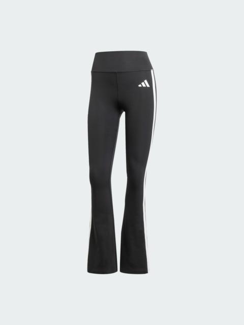 adidas Optimé Essentials 3-Stripes Flared Leggings